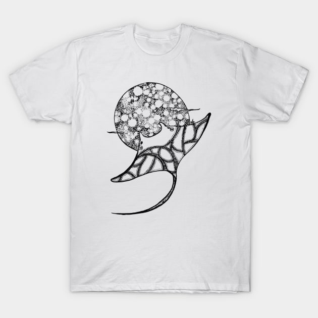 Full moon creature T-Shirt by LimiDesign